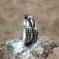 925 Ayar Gümüş Kartal Pençesi Tasarım Erkek Yüzük