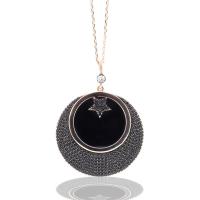 925 Ayar Gümüş Ayyıldız Roze Model Oltu Taşı Kolye