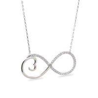 925 Ayar Gümüş Sonsuzluk Kolye