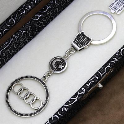 925 Ayar Gümüş Audi Anahtarlık