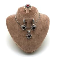 Akik Taşlı Markazit Gümüş Üçlü Takım