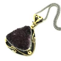 Ametist Otantik Kolye