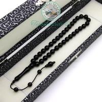 Bilek Boy Sistemli Sade Erzurum Oltu Taşı Tesbih (8X8 mm)