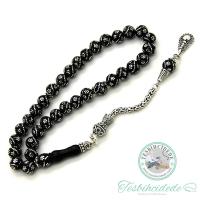 Burgu Papatya Model Erzurum Oltu Taşı Tesbih