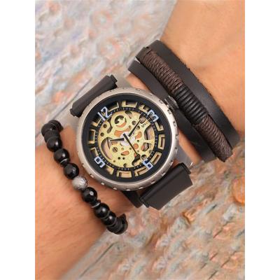 Erkek Saat Ve Bileklik Kombini