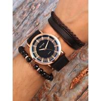 Erkek Saat Ve Bileklik Kombini