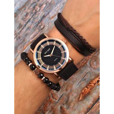 Erkek Saat Ve Bileklik Kombini