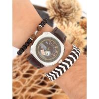 Erkek Saat Ve Bileklik Kombini