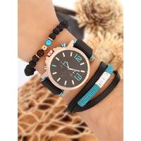 Erkek Saat Ve Bileklik Kombini