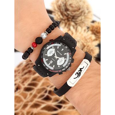 Erkek Saat Ve Bileklik Kombini