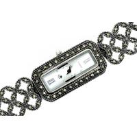 Gümüş Özel Tasarım Markazit Saat