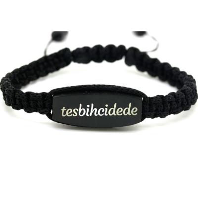 Gümüş Tasarım İsim Yazılı Bileklik