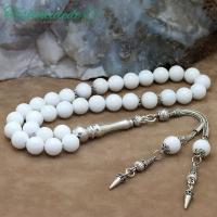 Gümüş Tasarım Shell Doğaltaş Tesbih