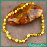 Has Kehribar Bebek Diş Kolyesi