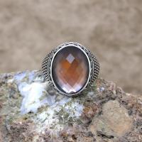 His Taşlı Gümüş Erkek Yüzük