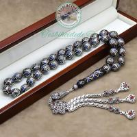 Koleksiyonluk Özel Tasarım Büyük Boy Erzurum Oltu Taşı Tesbih