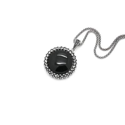 Markazit Oltu Taşı Kolye