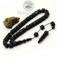 Özel Zar Tasarım Sade Erzurum Oltu Taşı Tesbih