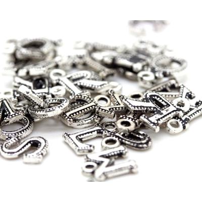 Tesbih Püskül Ucu Harfleri 925 Ayar Gümüş