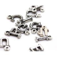 Tesbih Püskül Ucu Harfleri 925 Ayar Gümüş