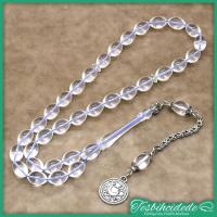 Usta İşçilikli Şeffaf Uçak Camı Tesbih