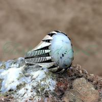 Yemen Akik Taşlı Gümüş Erkek Yüzük 