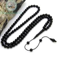 99'luk Sistemli Sade Erzurum Oltu Taşı Tesbih (6.5x6.5 mm)